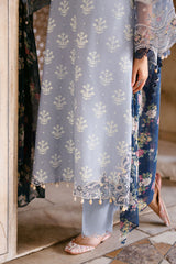 DREAM FLINT-3PC PRINTED LAWN SUIT