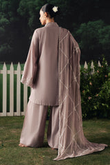 MAUVE WHISPER-3PC (SHIRT, TROUSER & DUPATTA)