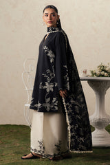 EBONY LACE-3PC PRINTED SUIT