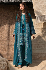 INDIGO MUSE-3PC MARINA EMBROIDERED SUIT