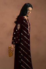 RED INFERNO-2PC (SHIRT & TROUSER)