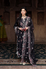 ORCHARD DUNE-3PC EMBROIDERED LAWN SUIT