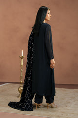 MYSTIC BLUE-3PC (SHIRT, TROUSER & DUPATTA)
