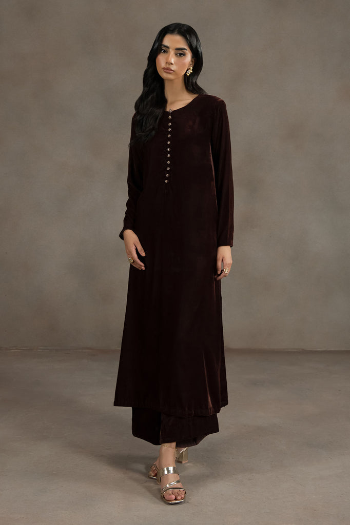 STONE BROWN-2PC (SHIRT & TROUSER)