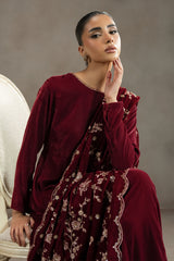SCARLET GRACE VELVET SHIRT