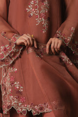 BLOOMING CLAY-3PC (SHIRT, SHALWAR & DUPATTA)