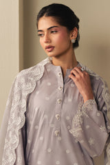 LAVENDER CLOUD-2PC (SHIRT & DUPATTA)