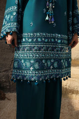 INDIGO MUSE-3PC MARINA EMBROIDERED SUIT