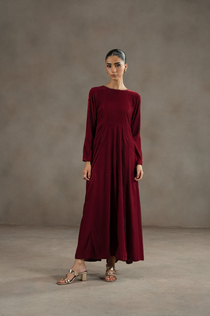 SCARLET GRACE VELVET SHIRT