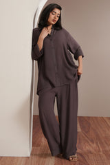 DEEP BREW-2PC (SHIRT & TROUSER)