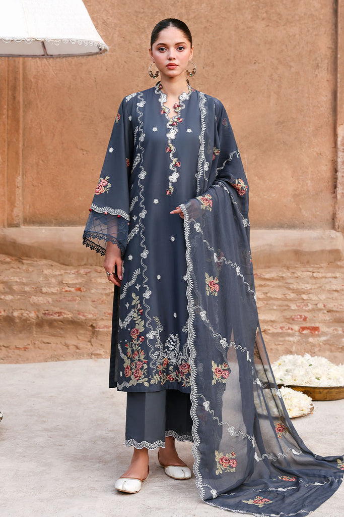 VERDENT TAPESTRY-3PC EMBROIDERED LAWN SUIT