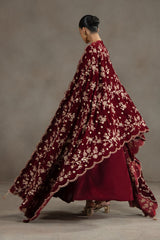 SCARLET GRACE-SHAWL
