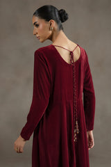 SCARLET GRACE VELVET SHIRT