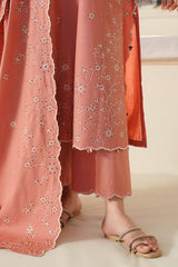 ROSE DAWN-3PC EMBROIDERED LAWN SUIT