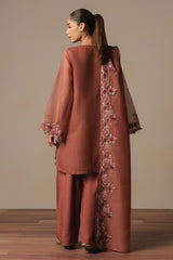 BLOOMING CLAY-3PC (SHIRT, SHALWAR & DUPATTA)