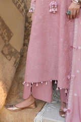 ROSE MELODY-3PC LINEN EMBROIDERED SUIT