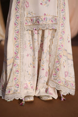 ALABASTER BLOOM-3PC KHADDAR EMBROIDERED SUIT