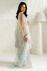 SERENE FLORALS-2PC (SHIRT & DUPATTA)