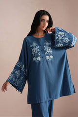 BLUE VOID-2PC (SHIRT & TROUSER)