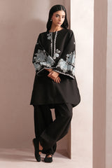 VELOUR NOIR-2PC (SHIRT & TROUSER)