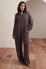 DEEP BREW-2PC (SHIRT & TROUSER)