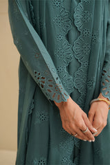 FLEUR WHISPER-3PC CHIKANKARI SUIT