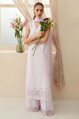 BLUSH BREEZE-3PC CHIKANKARI SUIT