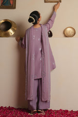 AMETHYST SHIMMER -3PC (SHIRT, SHALWAR & DUPATTA)