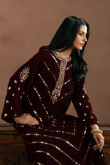 RED INFERNO-2PC (SHIRT & TROUSER)