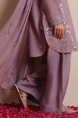 AMETHYST SHIMMER -3PC (SHIRT, SHALWAR & DUPATTA)