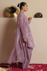 AMETHYST SHIMMER -3PC (SHIRT, SHALWAR & DUPATTA)