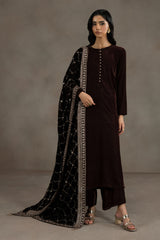 STONE BROWN-SHAWL