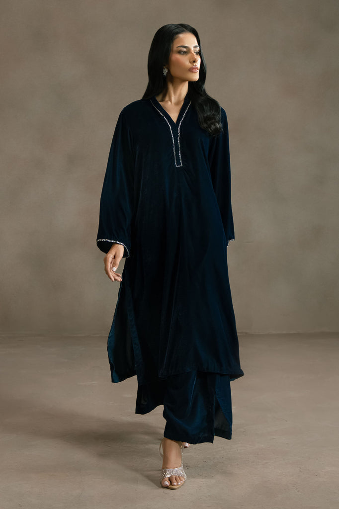 COSMIC BLUE-2PC (SHIRT & TROUSER)