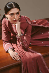 AMBER TAPESTRY-3PC KHADDAR EMBROIDERED SUIT