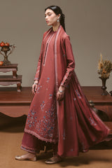 AMBER TAPESTRY-3PC KHADDAR EMBROIDERED SUIT
