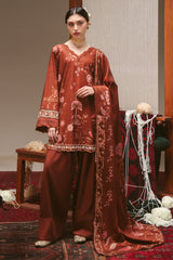 SEPIA GRACE- 3PC MARINA PRINTED SUIT