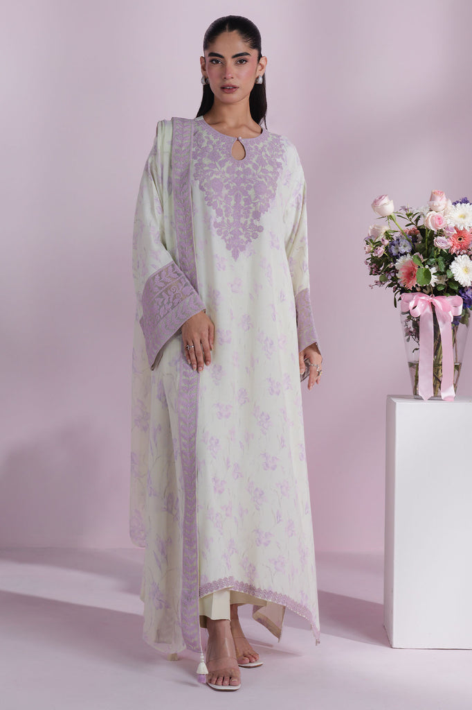 LILY MIST-3PC (SHIRT, TROUSER & DUPATTA)