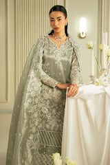 MUTED MIRAGE-3PC (SHIRT,TROUSER & DUPATTA)