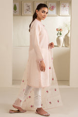 BLUSH BLOSSOM-2 PC (SHIRT & DUPATTA)