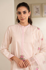 BLUSH BLOSSOM-2 PC (SHIRT & DUPATTA)