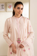 BLUSH BLOSSOM-2 PC (SHIRT & DUPATTA)