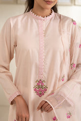 BLUSH BLOSSOM-2 PC (SHIRT & DUPATTA)