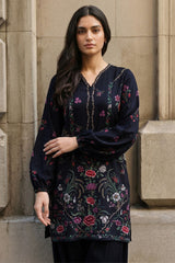 EBONY ESSENCE-2PC LINEN PRINTED SUIT
