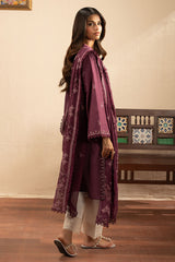 PURPLE GLOW-2PC (SHIRT & DUPATTA)