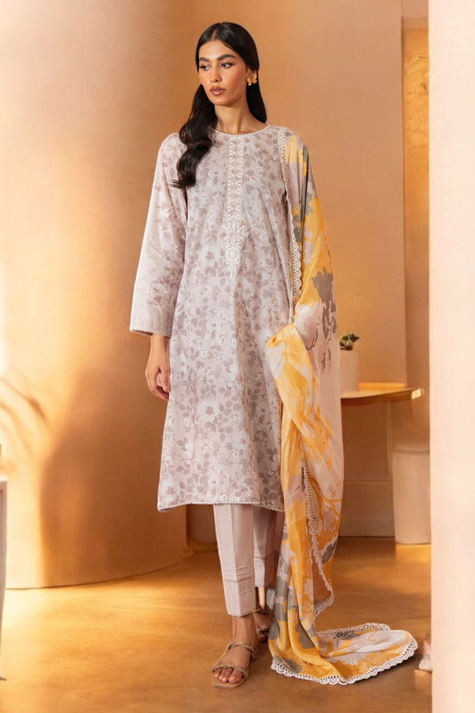 WHISPER PEARL-3 PIECE PRINTED SUIT