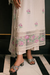 LILY BREEZE-3PC EMBROIDERED SILK SUIT