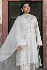 GARDEN CHARM-3PC CHIKANKARI SUIT