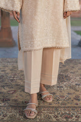 ECRU BREEZE-3PC CHIKANKARI SUIT