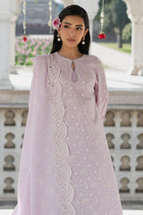 FOREST FOG-3PC CHIKANKARI SUIT