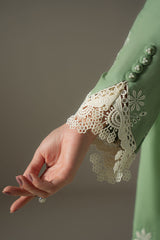 SAGE GARDEN-3PC CHIKANKARI SUIT